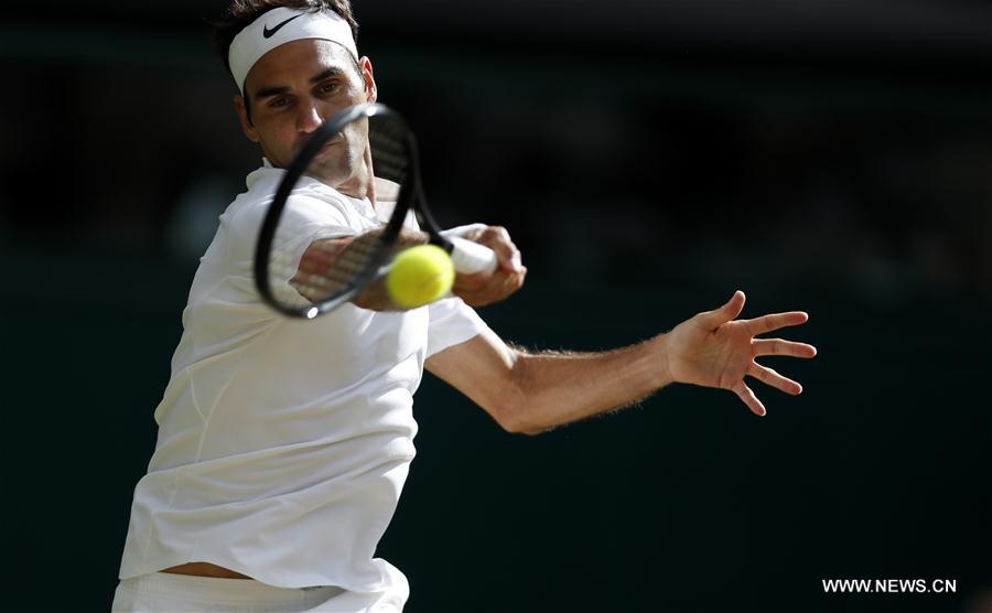 Championnat de Wimbledon : Roger Federer se qualifie en demi-finales