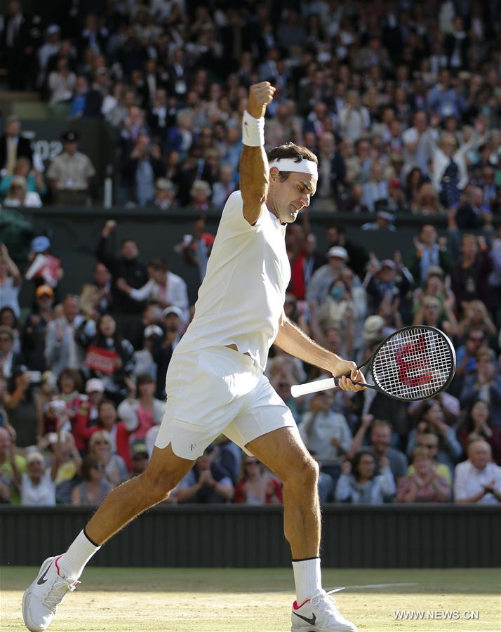 Championnat de Wimbledon : Roger Federer se qualifie en demi-finales