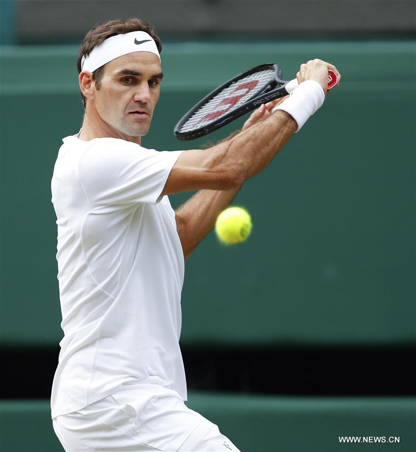 Championnat de Wimbledon : Roger Federer se qualifie en demi-finales