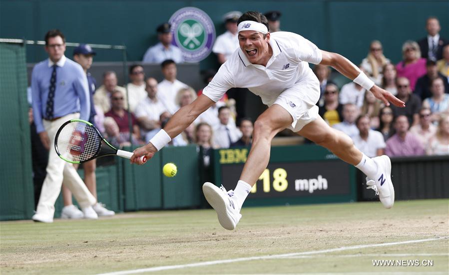 Championnat de Wimbledon : Roger Federer se qualifie en demi-finales