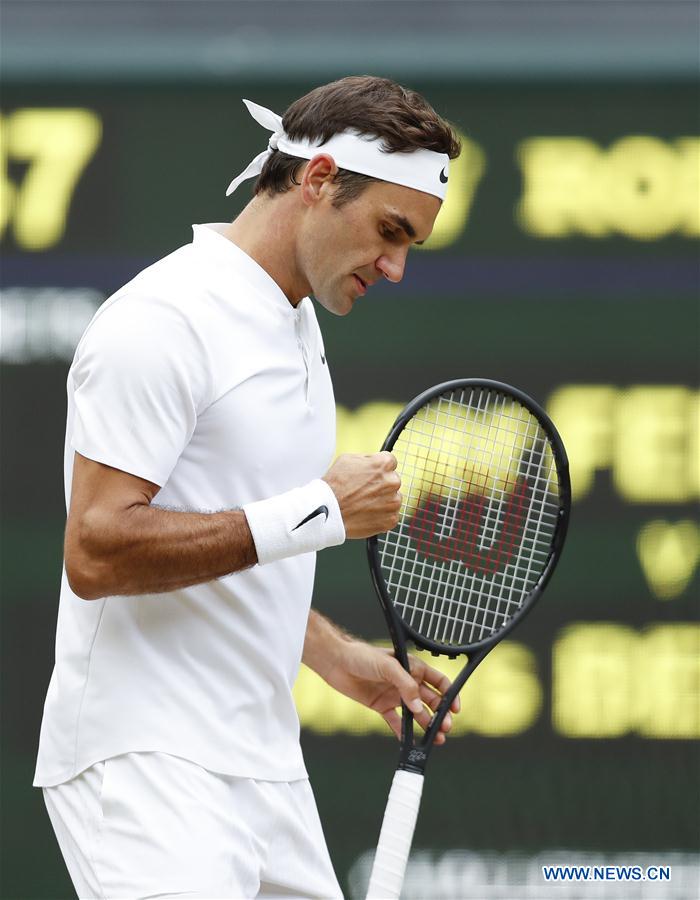 Championnat de Wimbledon : Roger Federer se qualifie en finale