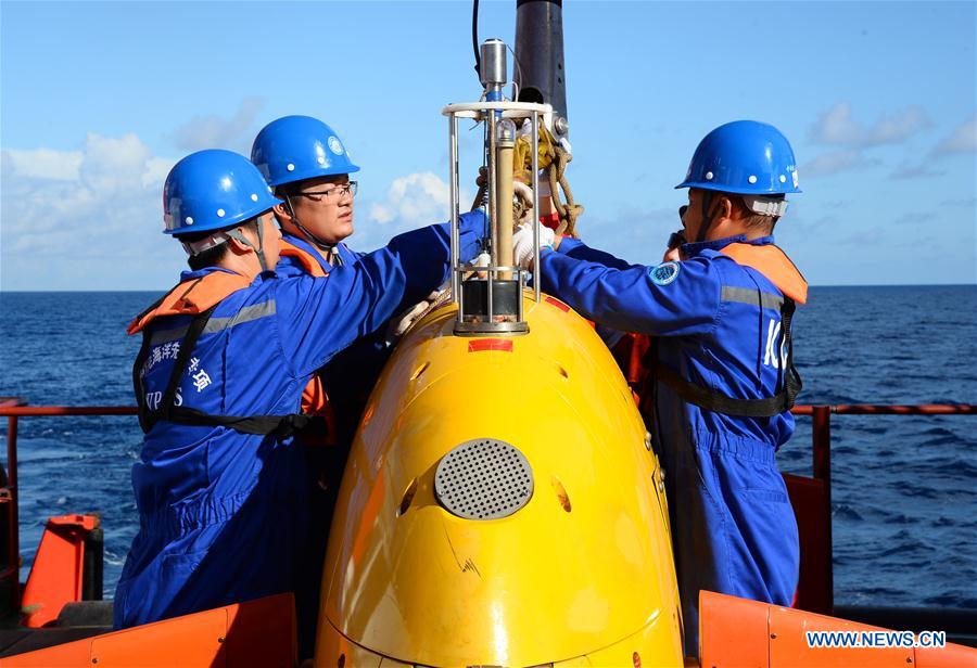 La Chine teste son robot sous-marin en mer de Chine méridionale