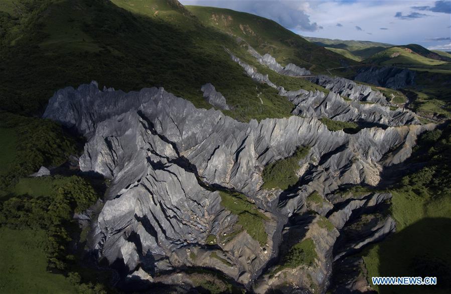 Un nouveau parc au relief unique dans le Sichuan