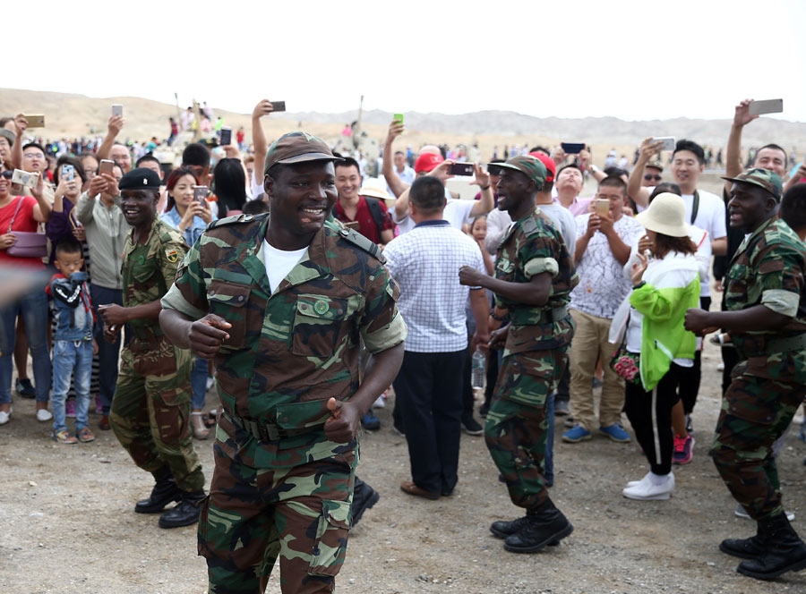 Ouverture officielle des Jeux militaires internationaux 2017 en Chine