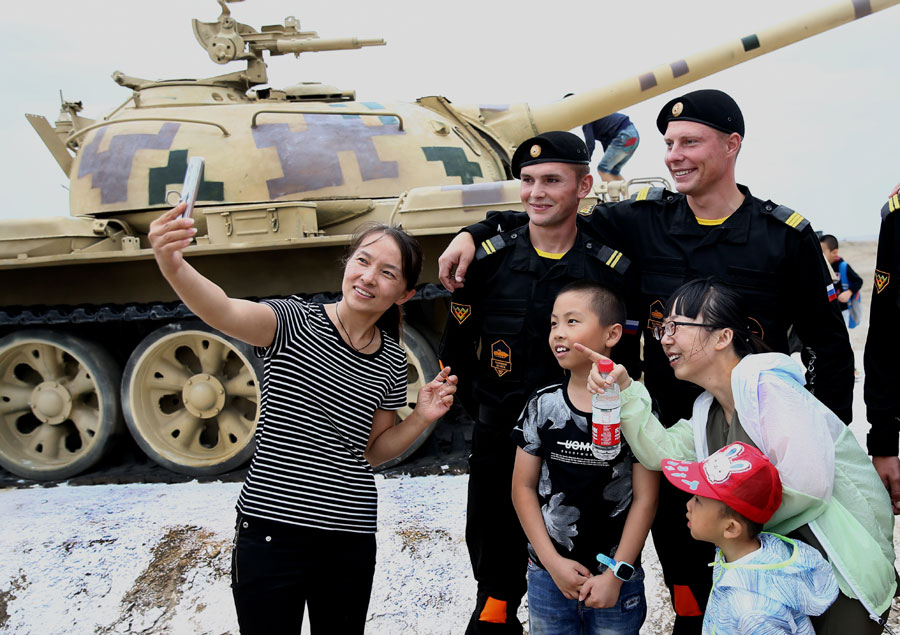 Ouverture officielle des Jeux militaires internationaux 2017 en Chine