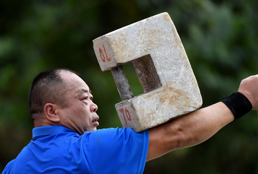 Compétition de Kung-fu au Temple de Shaolin