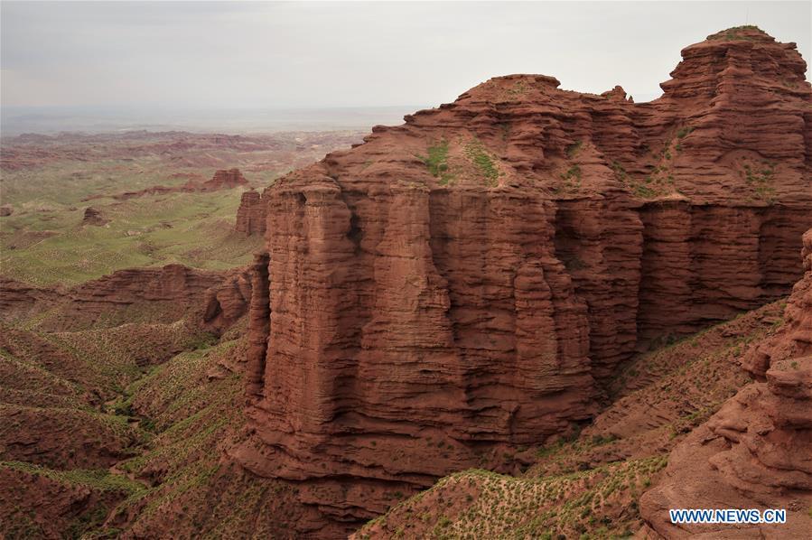 Incroyables paysages du canyon du Gansu