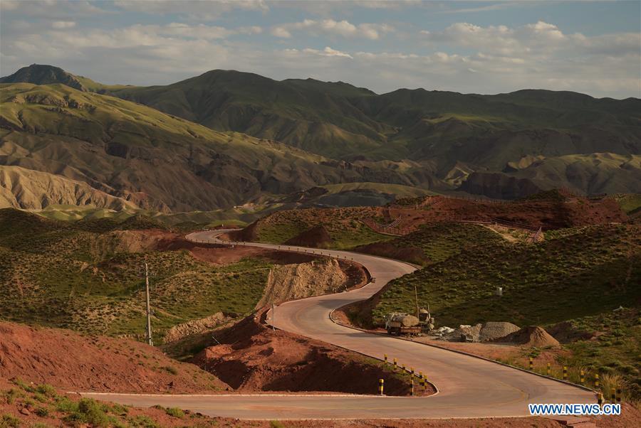 Incroyables paysages du canyon du Gansu