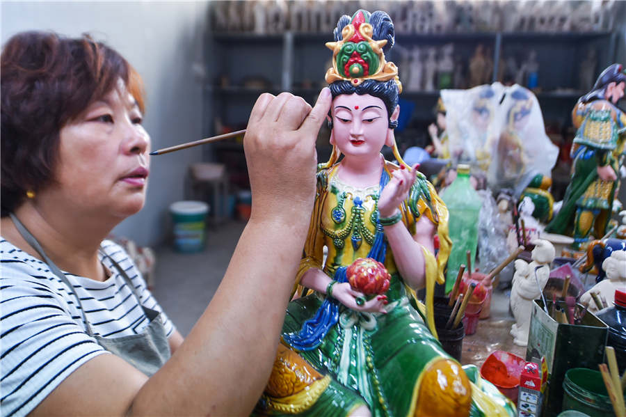 L'ancien art du Tangsancai à l'époque moderne