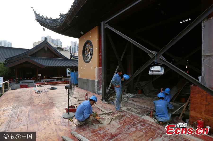 Le Temple du Bouddha de Jade de Shanghai va être déplacé de 30 mètres