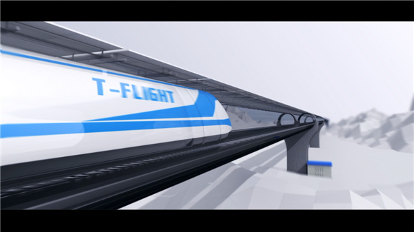 Une société chinoise planche sur une navette maglev circulant à 1 000 km/h