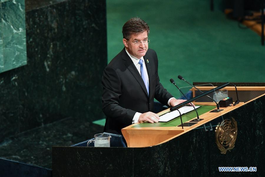 Le président de l'Assemblée générale de l'ONU met l'accent sur la paix et la prévention des conflits