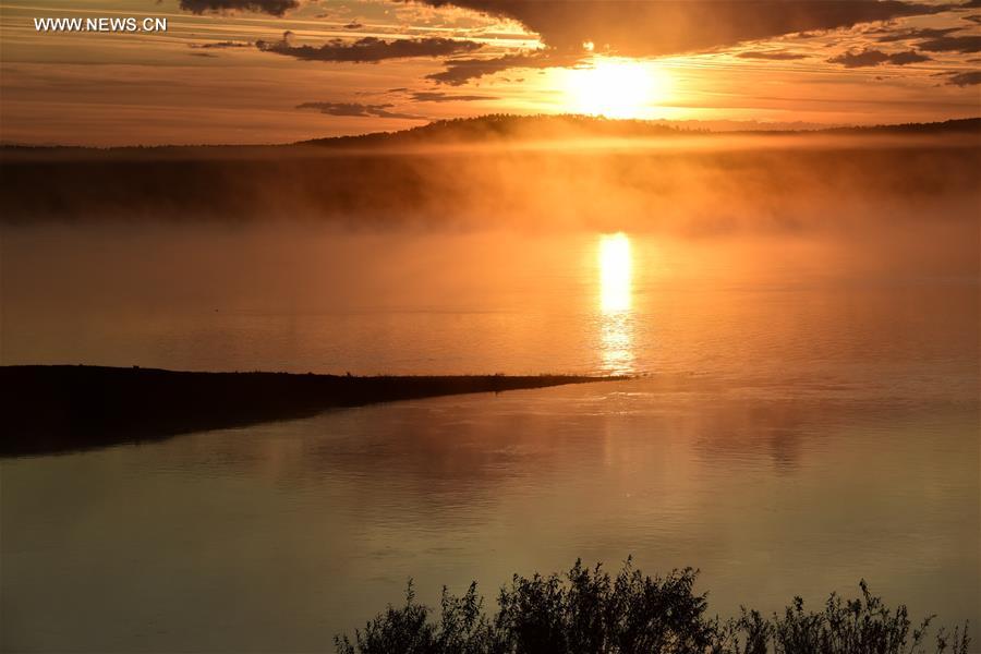 Saison colorée dans le Heilongjiang