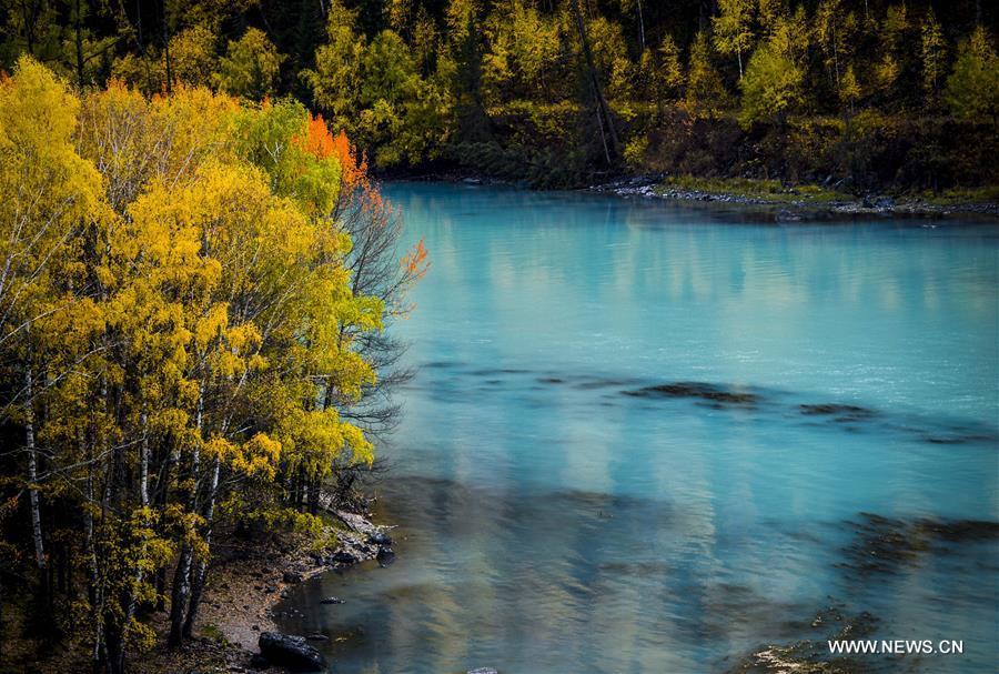 La beauté du Xinjiang en automne