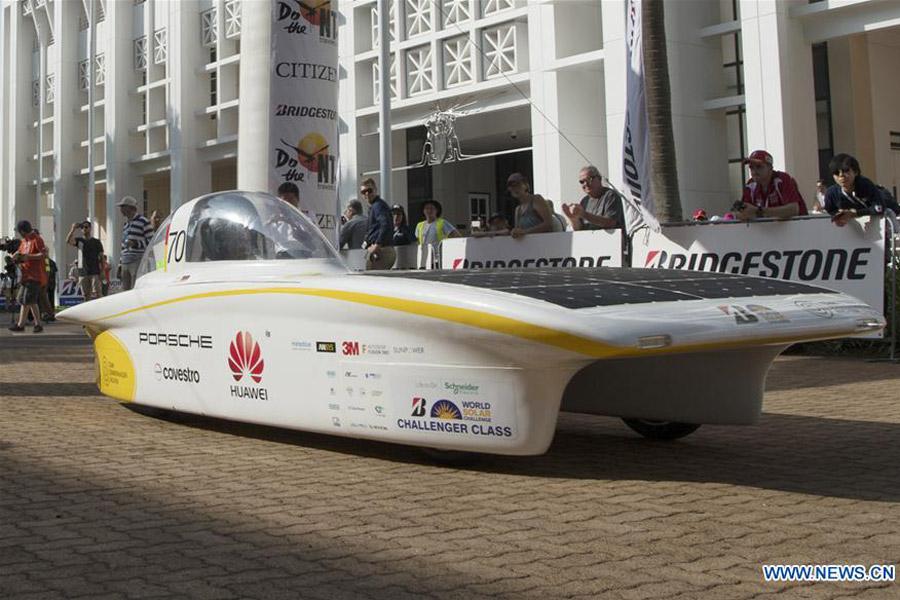 Australie : retour sur le World Solar Challenge 2017