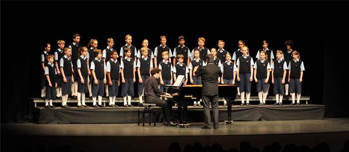 Les Petits chanteurs de Saint-Marc en représentation à Tianjin