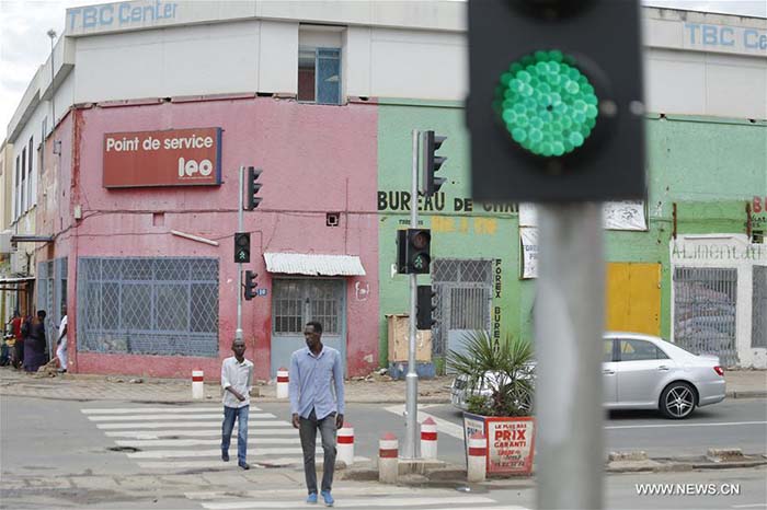 De nouveaux feux de circulation au Burundi