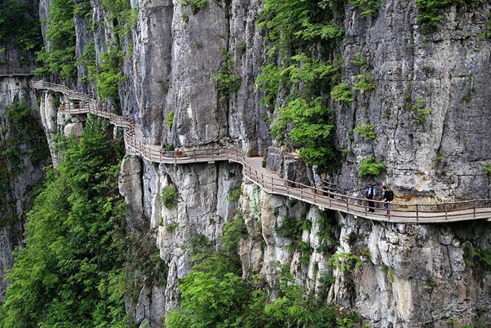 La beauté du Grand Canyon du Hubei