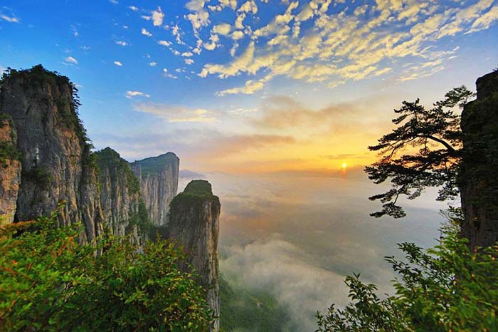 La beauté du Grand Canyon du Hubei