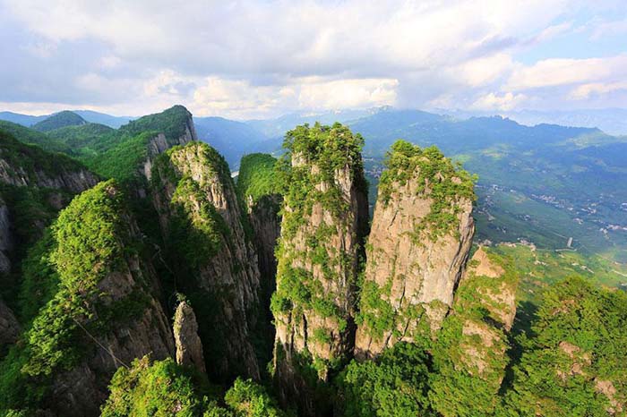 La beauté du Grand Canyon du Hubei