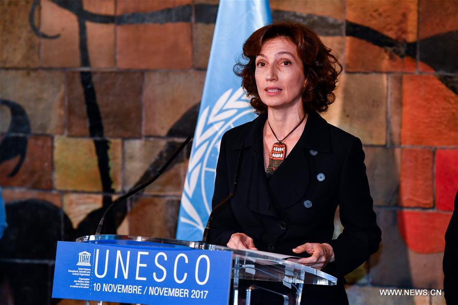 La Fran?aise Audrey Azoulay officiellement nommée directrice générale de l'UNESCO