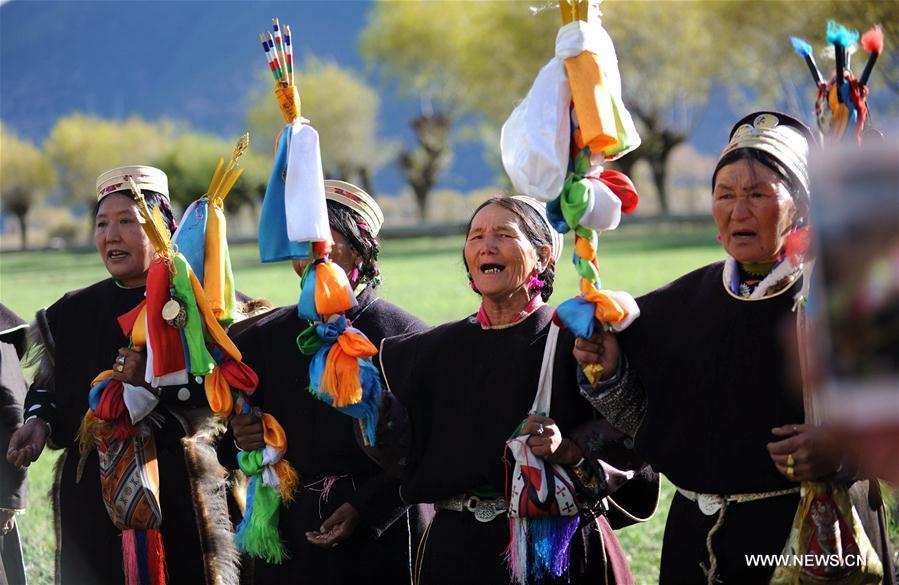 Célébration du Nouvel An Kongpo au Tibet