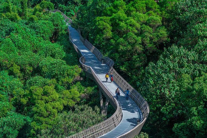 Randonnée aérienne dans le Fujian 