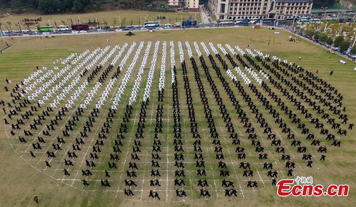 Un premier festival de Tai Chi dans le Jiangxi