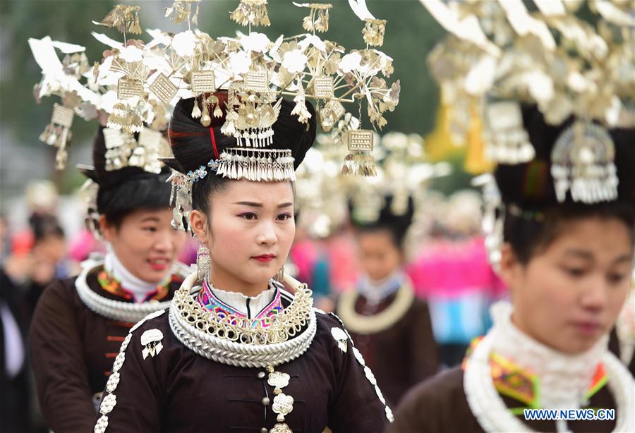 Chine : festival traditionnel du groupe ethnique Miao