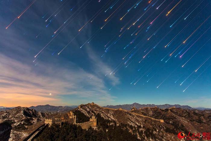 La Grande Muraille sous un ciel étoilé