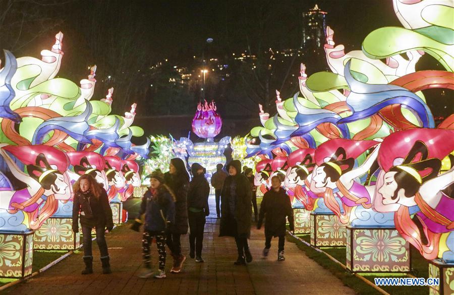 Canada : festival des lanternes chinoises à Vancouver