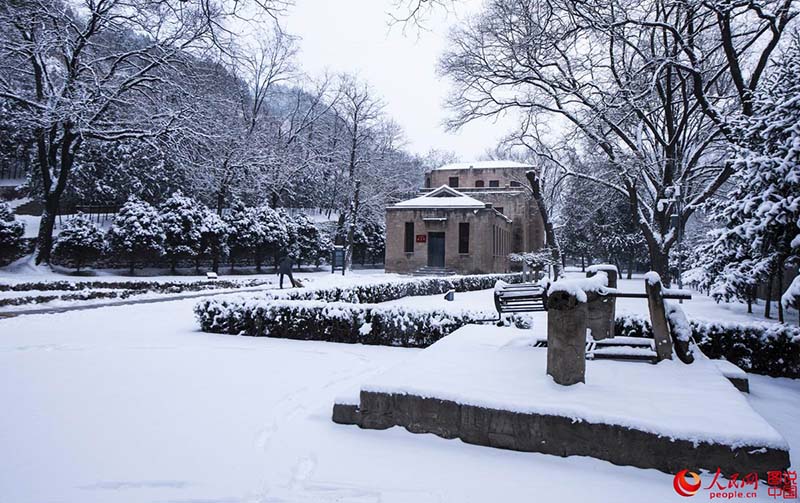 Le nord de la Chine sous la neige