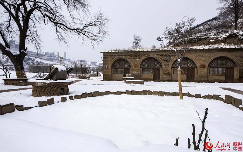 Le nord de la Chine sous la neige