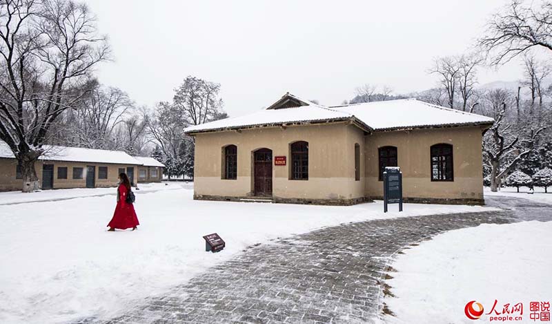 Le nord de la Chine sous la neige