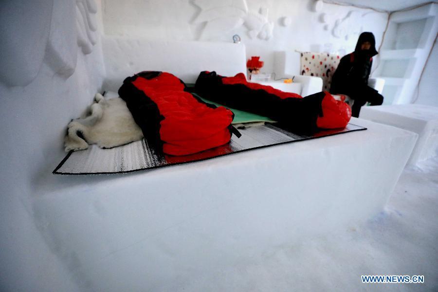 Un h?tel de glace dans le Heilongjiang