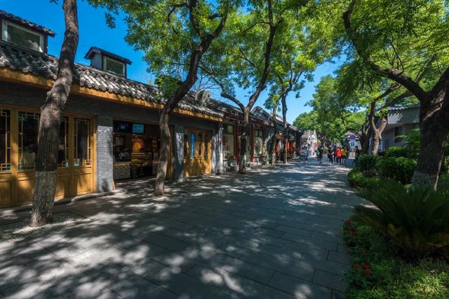 Dans le quartier le plus vieux de Beijing