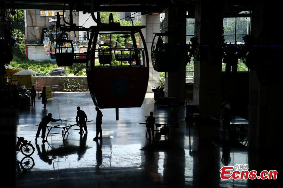 La télécabine de Chongqing va bient?t dispara?tre