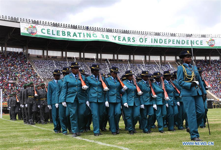 Zimbabwe : célébration du 38e anniversaire de l'indépendance