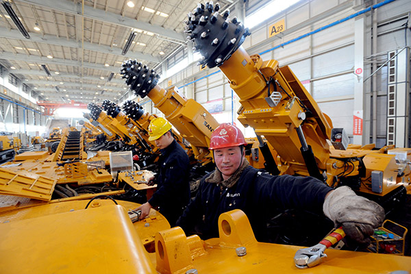 Le secteur chinois de la construction affiche sa force à Intermat Paris