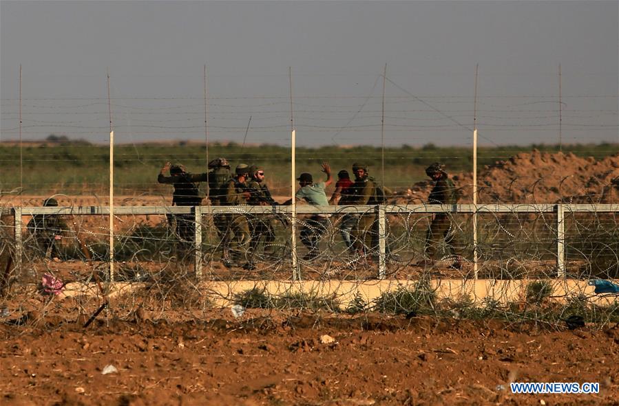 Un Palestinien tué dans des affrontements avec des soldats israéliens à Gaza le jour de la Nakba