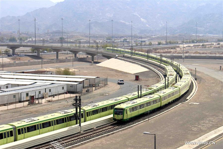 Une société chinoise commence à tester le métro léger de La Mecque