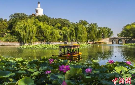 Beijing : ciel bleu et vague de chaleur