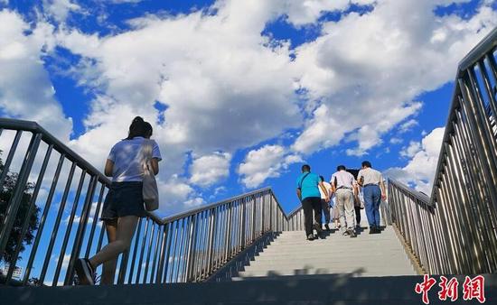 Beijing : ciel bleu et vague de chaleur