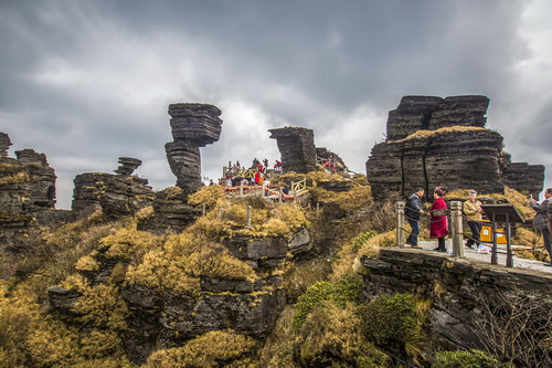 Record de sites naturels inscrits au patrimoine mondial pour la Chine grace au mont Fanjingshan