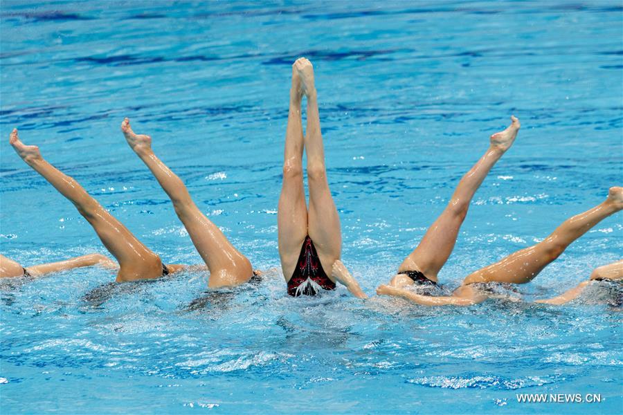 Hongrie : Championnats du monde junior de natation synchronisée