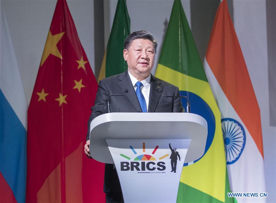 Le président chinois appelle les BRICS à défendre le multilatéralisme et à améliorer la gouvernance mondiale