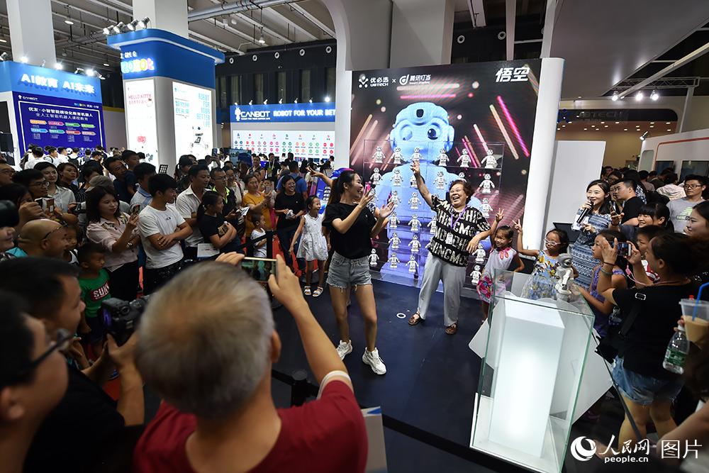 Ouverture du salon mondial du robot 2018 à Beijing