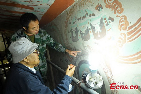 60 ans au service de la restauration des grottes de Mogao