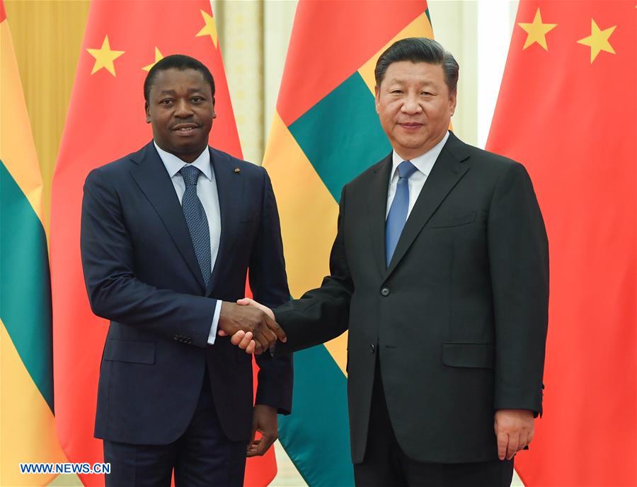 Xi Jinping rencontre le président togolais