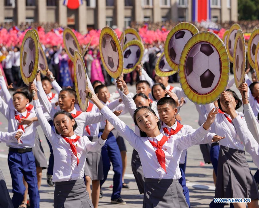 La RPDC organise un grand défilé pour le 70e anniversaire de sa fondation